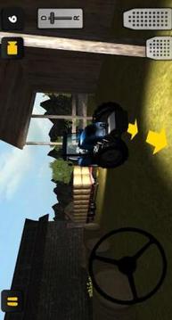 Night Tractor 3D: Hay Transport游戏截图2