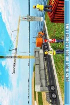 River Bridge Builds Construction: Free games游戏截图3