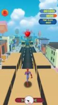 Subway Spider Hero Adventure World游戏截图2
