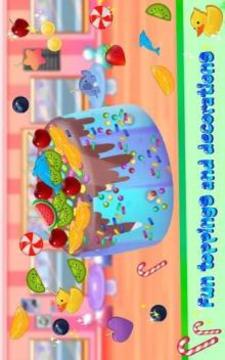 Princess Cherry Cake Bakery Shop for Kids游戏截图2