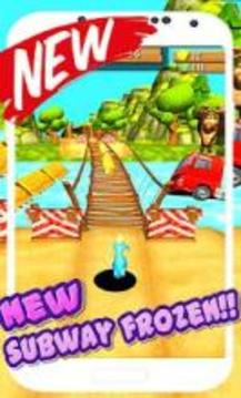 Subway Surf Ice Rush 2018游戏截图2