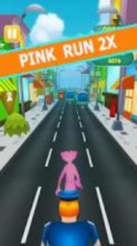 Subway Panther in Pink World 2游戏截图1
