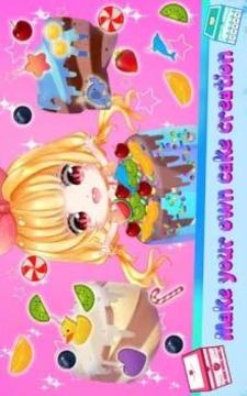 Princess Cherry Cake Bakery Shop for Kids游戏截图4