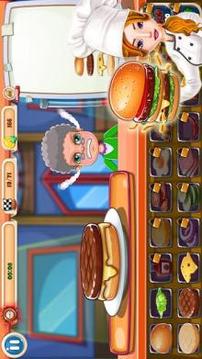 Crazy Burger Chef : Kitchen Fever : Cooking Games游戏截图2