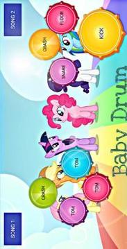 Baby Drum Pony For Kids (Music & Song)游戏截图2