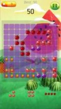 Fruity Block: Drop & Match Blocks Puzzler游戏截图3