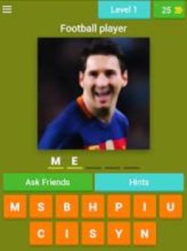 Guess Footballer Quiz游戏截图1