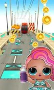 Subway Lol Surprise Dolls Run Adventure游戏截图1