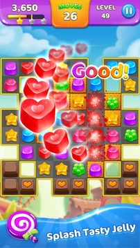 Jelly Journey - Match 3 puzzle游戏截图1