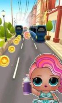 Subway Lol Surprise Dolls Run Adventure游戏截图2