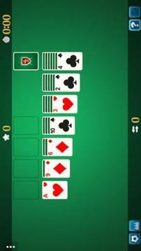 Solitaire Klondike Free - A Patience Card Game游戏截图2