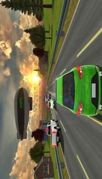 Traffic City Car Racer 3D Free Simulator游戏截图1