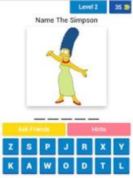 Guess The Simpsons Quiz游戏截图4