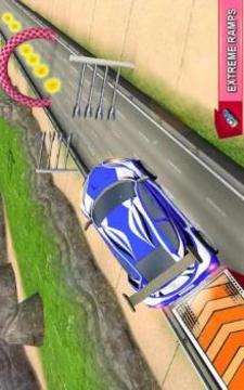 Stunt Car Racing Simulator: Free Car Games 2018游戏截图2