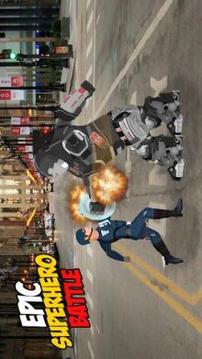 Super Brawl: Captain Hero vs Iron Avenger游戏截图4