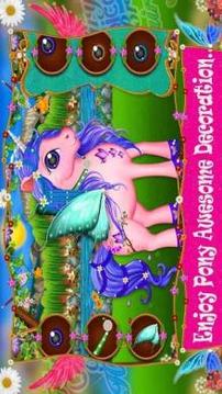 Fairy Unicorn Braided Hairstyle Salon游戏截图2