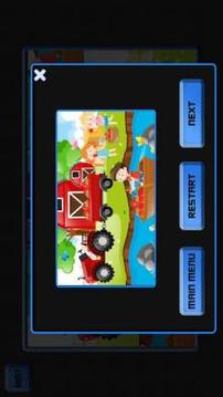 Kids Tile Puzzle - Kids cartoon animal Puzzle游戏截图2