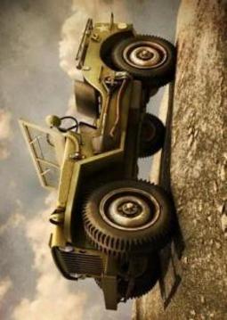 Military Wheeled Car Puzzles游戏截图1