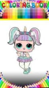 Surprise dolls app coloring page by fans游戏截图2