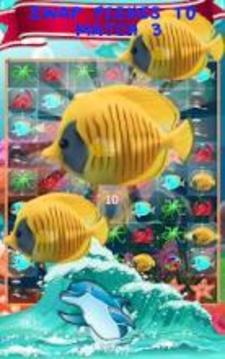 Sea Crush : Free Underwater Blast Game游戏截图2