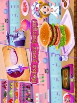 Burger Maker - Crazy Chef Cooking Master游戏截图2