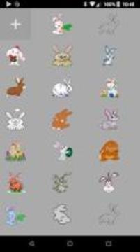 Rabbit Stickers游戏截图1