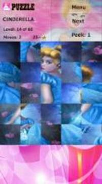 Cinderella Princess Jigsaw Puzzle游戏截图1