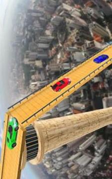 Superhero Car Racing Games:Mega Ramp Stunts游戏截图4