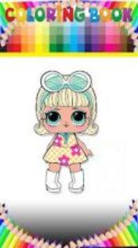 Surprise dolls app coloring page by fans游戏截图3