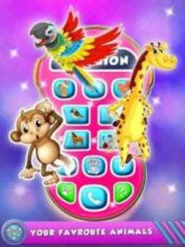 Baby Toy Phone Kids Learning Sound Animal游戏截图3