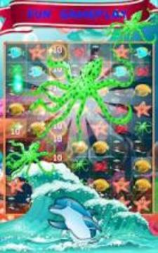 Sea Crush : Free Underwater Blast Game游戏截图1