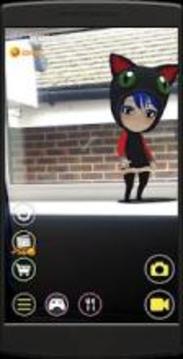 Neko AR - Chibi Cat Girl Augmented Reality Game游戏截图4