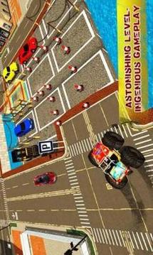 Monster Truck Speed Simulator – Driving Stunts游戏截图3