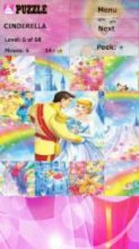 Cinderella Princess Jigsaw Puzzle游戏截图4