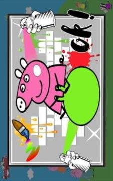 Peepa pig: Coloring book游戏截图1