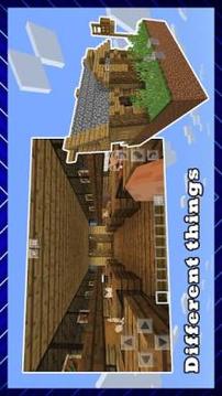 Sky Island Funny Adventure. Map for MCPE游戏截图1