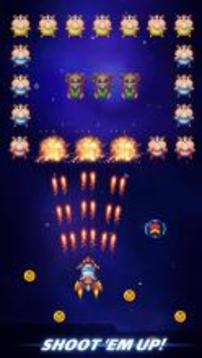 Cat Squadron - Galaxy Shooter - Space Shooter游戏截图3