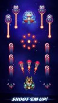 Cat Squadron - Galaxy Shooter - Space Shooter游戏截图5