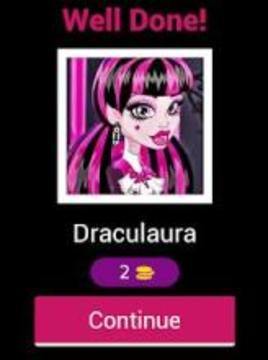 Monster High - Character Quiz游戏截图4