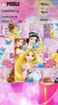 Cinderella Princess Jigsaw Puzzle游戏截图5