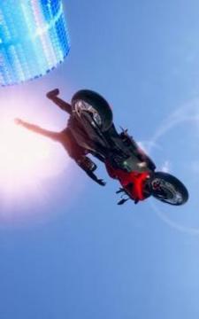 Mega Ramps Trails : Extreme Venom Motorbike Stunts游戏截图4