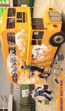 Virtual Garage 3D: Double Decker Bus Mechanic游戏截图3