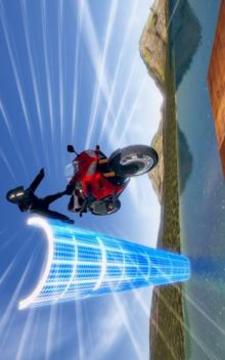 Mega Ramps Trails : Extreme Venom Motorbike Stunts游戏截图5