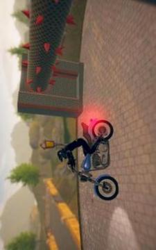 Mega Ramps Trails : Extreme Venom Motorbike Stunts游戏截图1