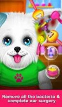 Puppy Surgery Hospital Pet Vet Care DayCare游戏截图2