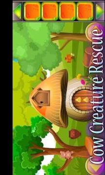 Escape Game : Cow Creature Rescue Game游戏截图1