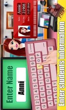 High School Girls Cash Register: Bank Cashier Game游戏截图4