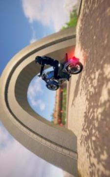 Mega Ramps Trails : Extreme Venom Motorbike Stunts游戏截图2