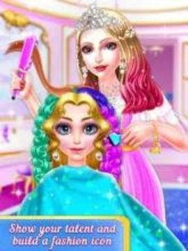 Sweet Princess Hair Stylist游戏截图1