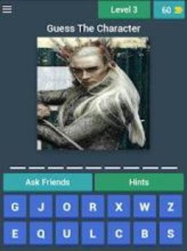 Guess Lord of The Rings Quiz游戏截图4